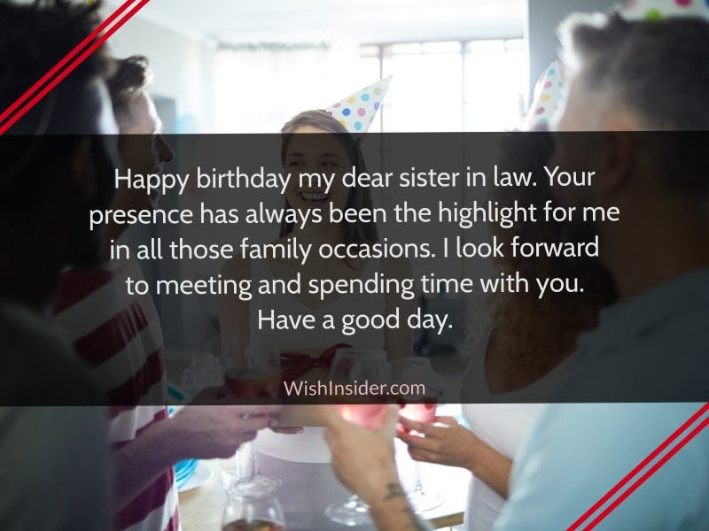 Happy Birthday Wishes for Sister-In-Law