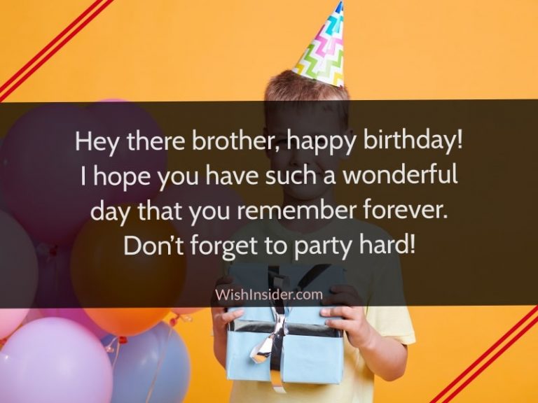 20 Birthday Wishes for Brother from Sister – Wish Insider