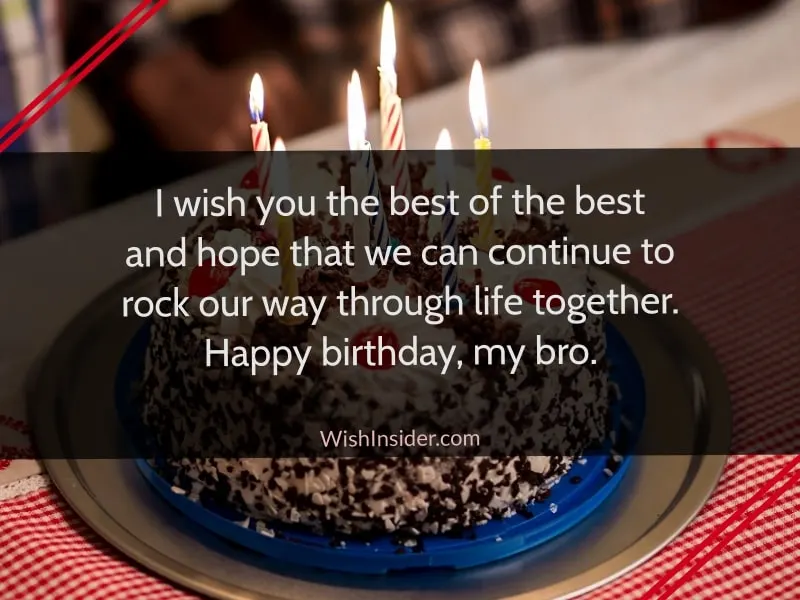 Happy Birthday to My Brother Messages from Sister