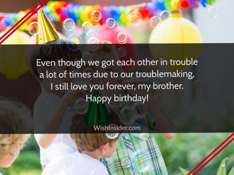 20 Birthday Wishes for Brother from Sister – Wish Insider
