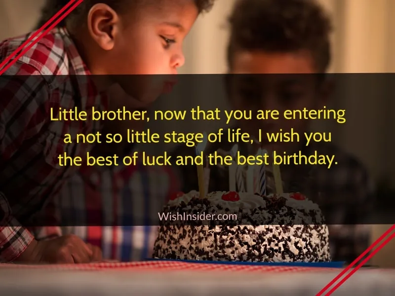 birthday wishes for younger brother from elder sister