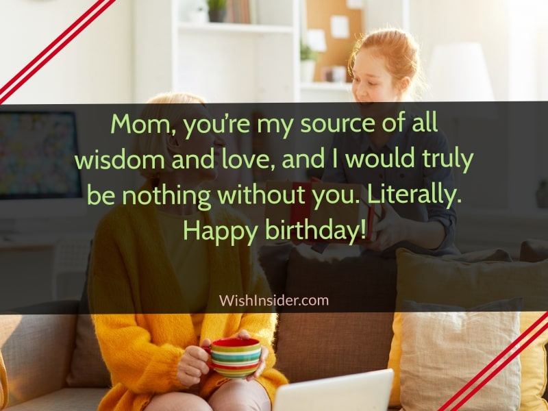Birthday Wishes for Mom from Daughter