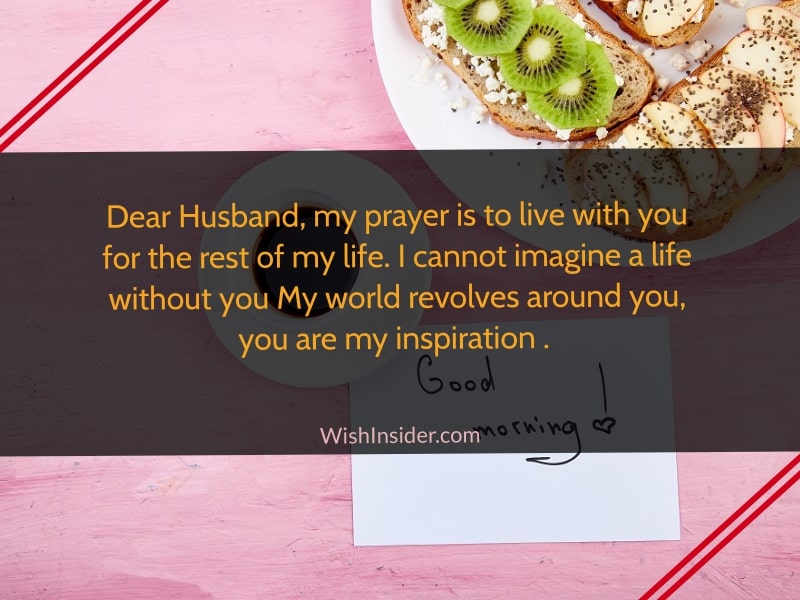 good morning quotes for husband 