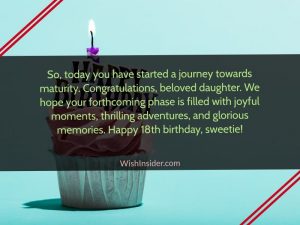 25 Happy 18th Birthday Wishes for Daughter – Wish Insider