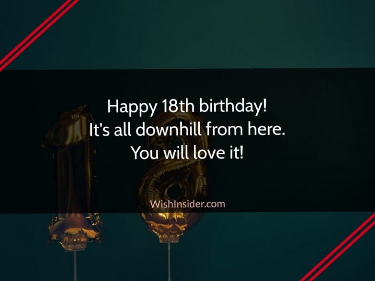 23 Happy 18th Birthday Quotes – Wish Insider
