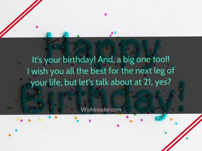 Funny 18th Birthday Quotes