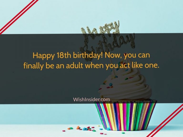 23 Happy 18th Birthday Quotes – Wish Insider