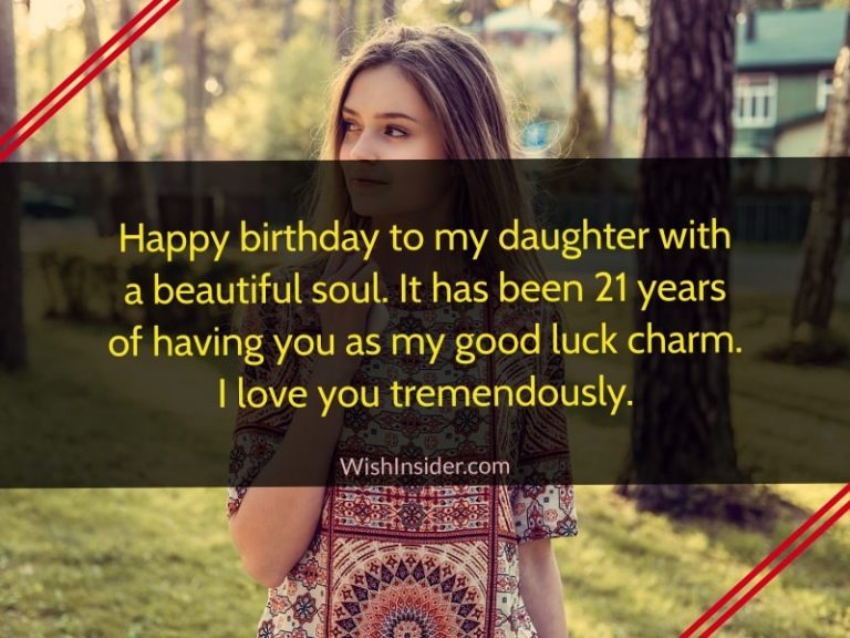 30 Happy 21st Birthday Wishes for Daughter – Wish Insider