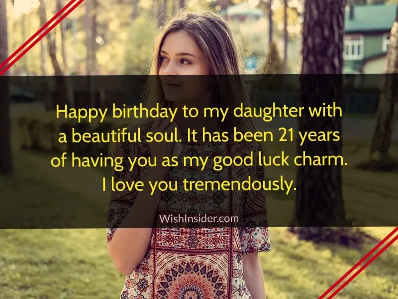 21st Birthday Quotes for Daughter