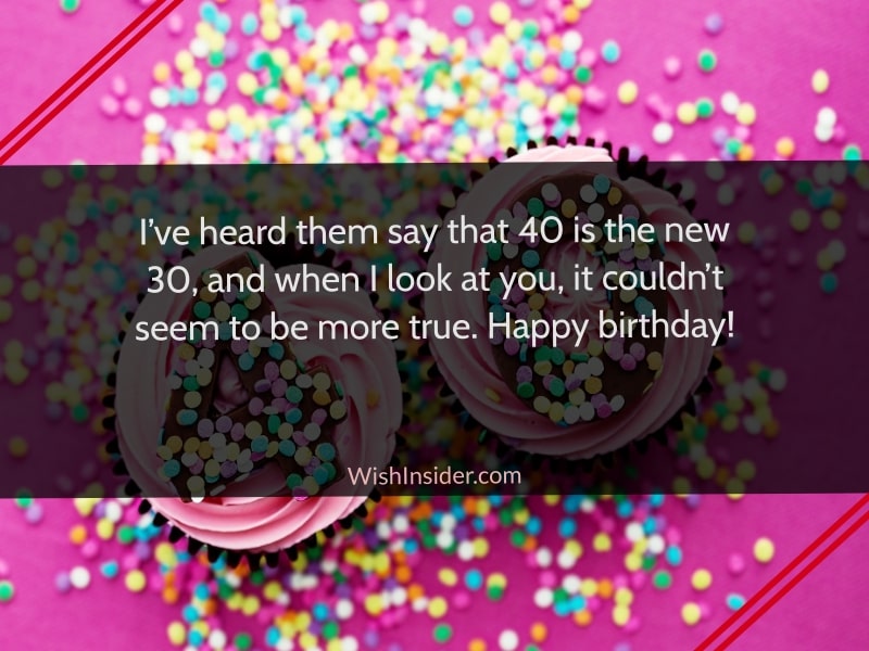  Wishes for Happy 40th Birthday