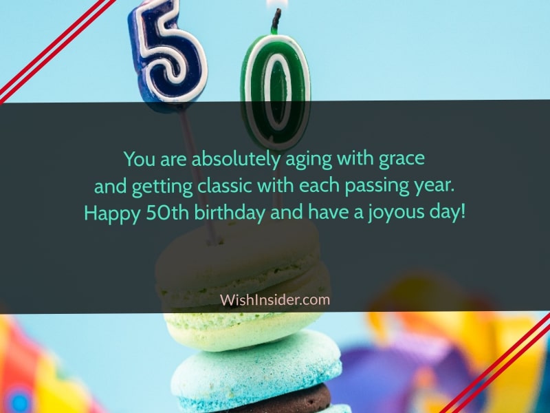 50th Birthday Wishes for Friend