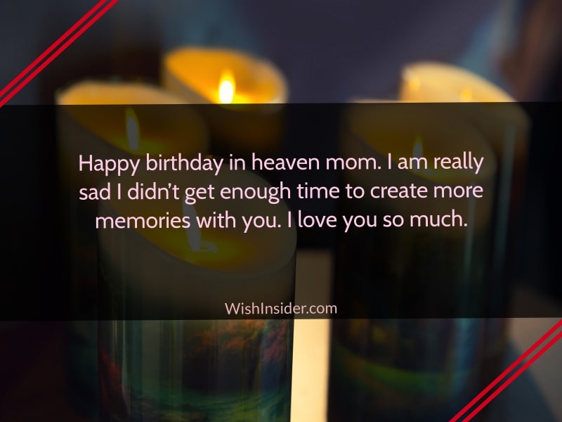 Happy Birthday in Heaven Mom Quotes