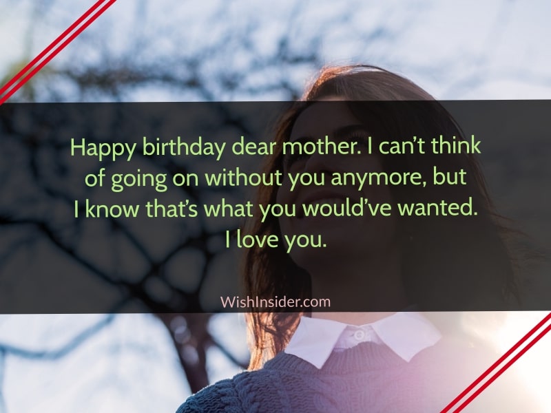  happy birthday in heaven mom quotes