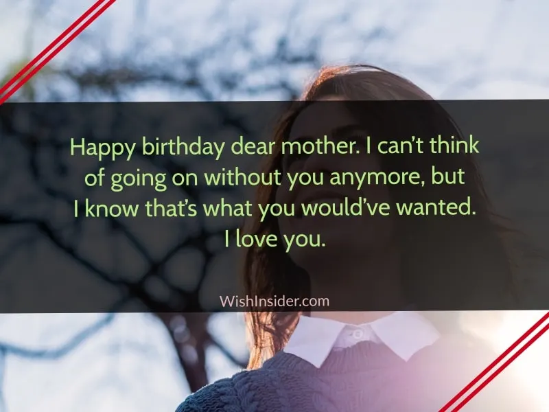  happy birthday in heaven mom quotes