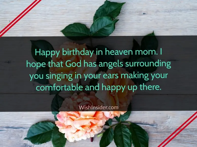 happy birthday mom in heaven from your daughter
