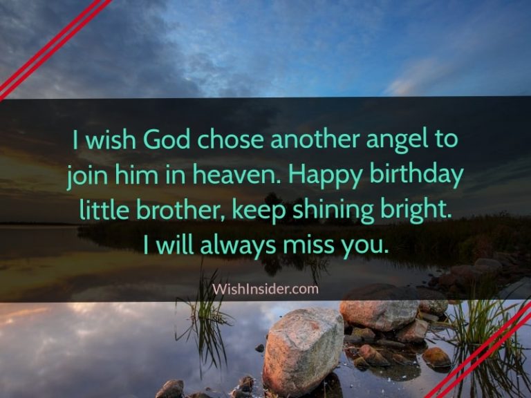 30 Happy Birthday in Heaven Brother Quotes – Wish Insider