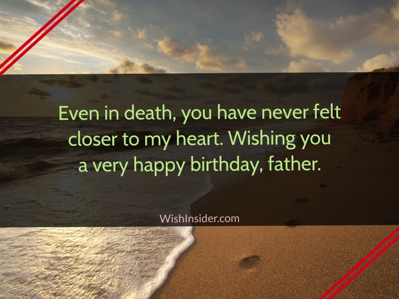 happy birthday dad in heaven messages 