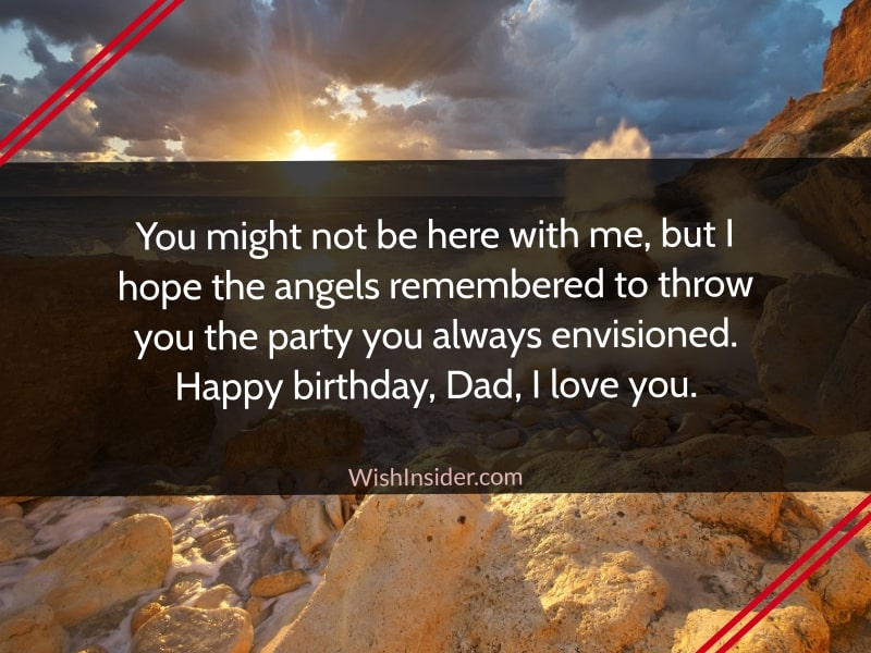 birthday wishes for dad in heaven 