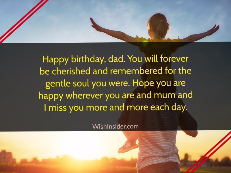 happy birthday dad in heaven from daughter 