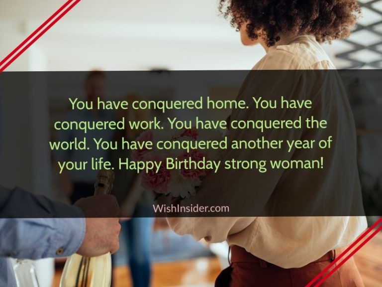 Strong Woman Birthday Quotes