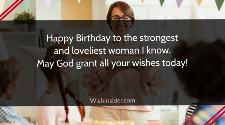 Inspirational Birthday Wishes For A Strong Woman