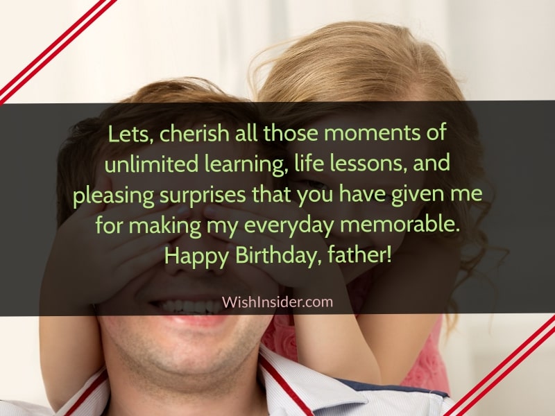 Birthday Messages for Dad from Daughter