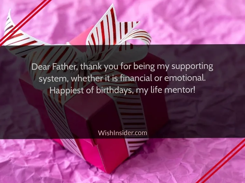Birthday Wishes for Dad from Daughter