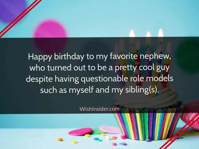  happy birthday message for nephew