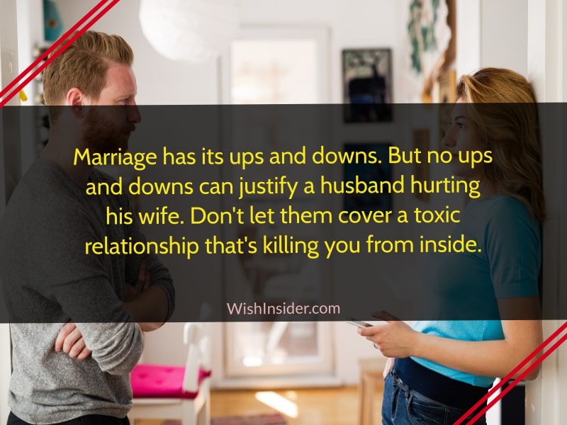 Husband Hurting Wife Quotes