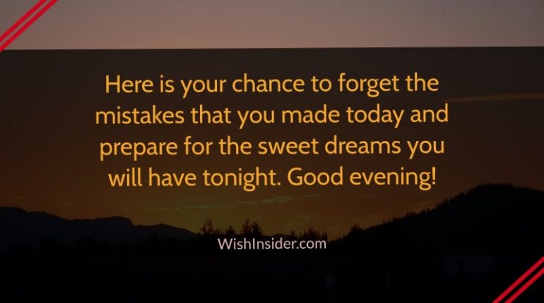 25 Sweet Good Evening Quotes Wish Insider