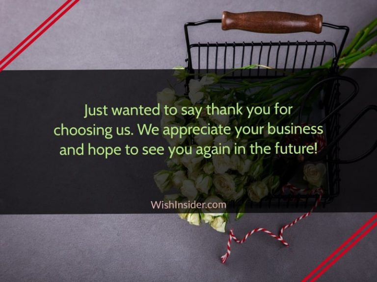 10 Thank You Notes for Customers – Wish Insider