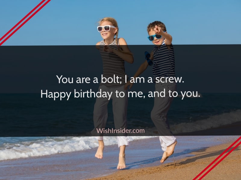 birthday wishes for twin brother and sister