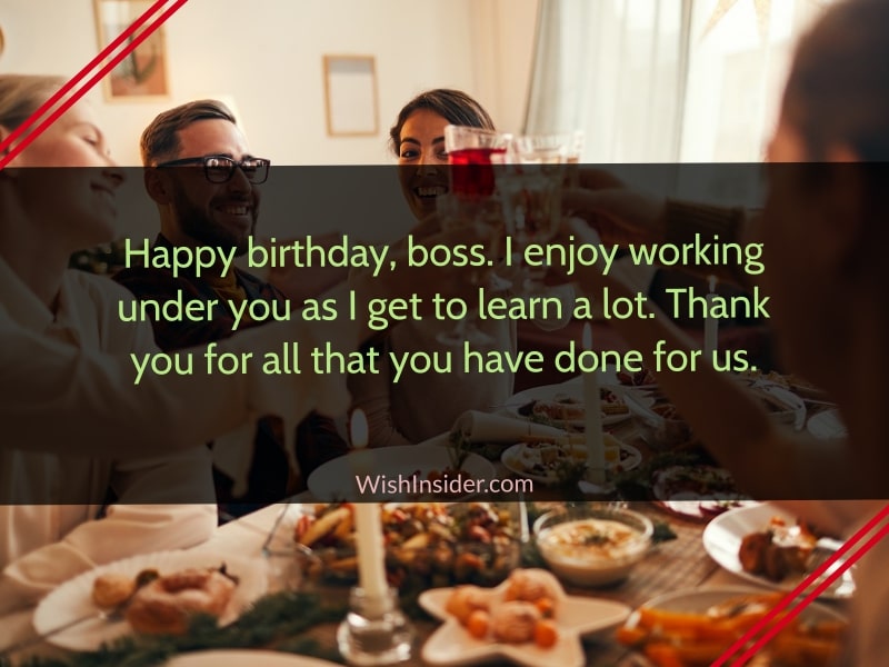 happy birthday messages for boss
