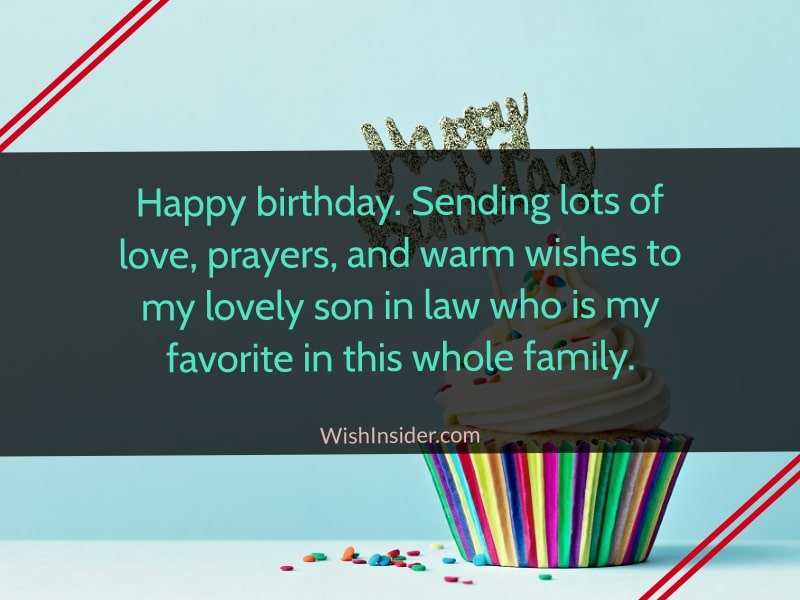 best happy birthday wishes for son-in-law