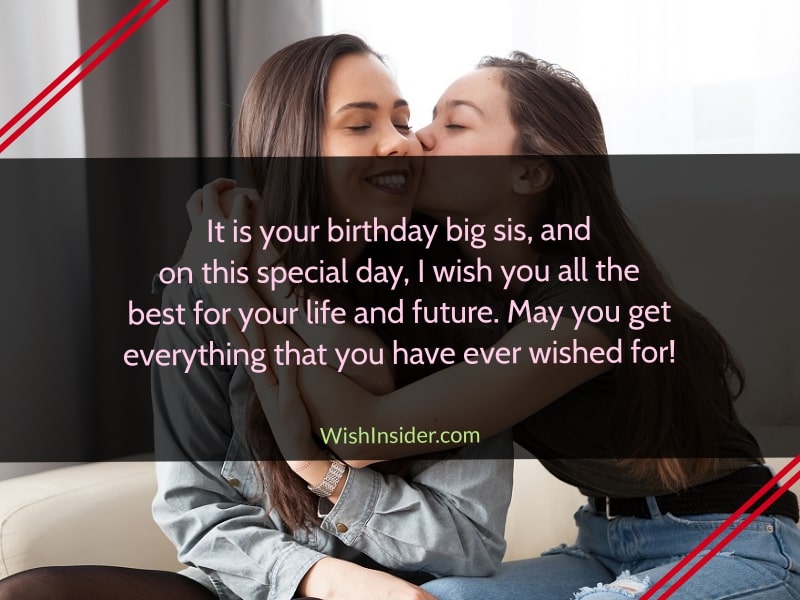 How To Wish My Elder Sister On Her Birthday