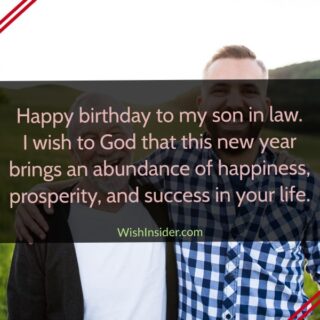 birthday wishes for son-in-law