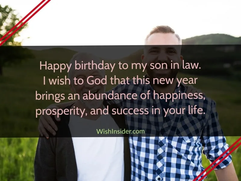 birthday wishes for son-in-law