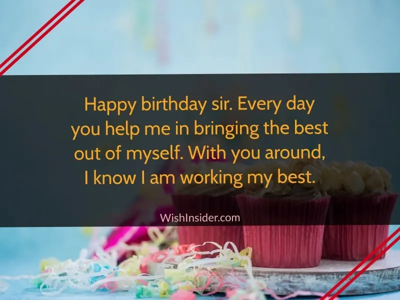 Happy Birthday Wishes for Boss