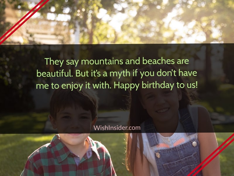 wishes for twins birthday