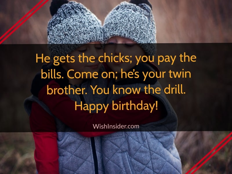 birthday messages for twin brothers