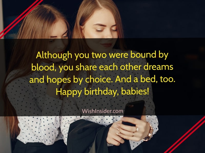 birthday wishes for twins from mom