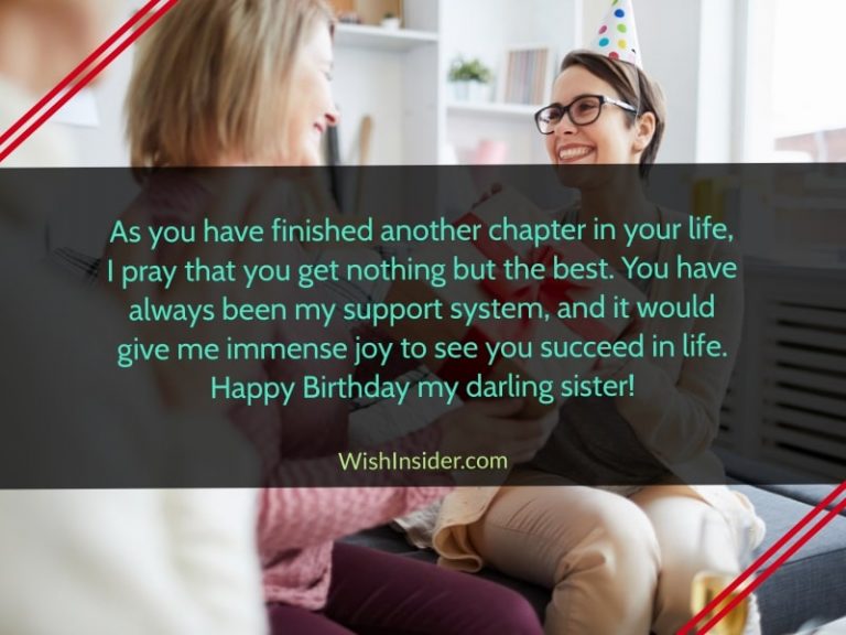 40 Birthday Wishes for Elder Sister Wish Insider