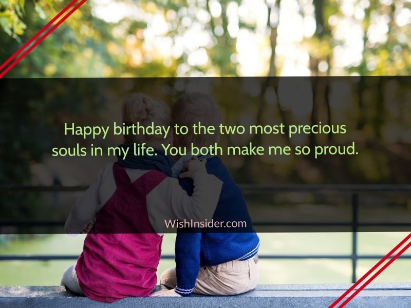birthday wishes for twin brother and sister