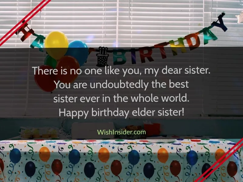best happy birthday wishes for elder sister