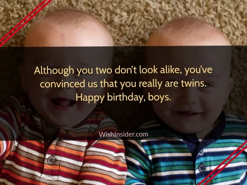 birthday wishes for twin boys