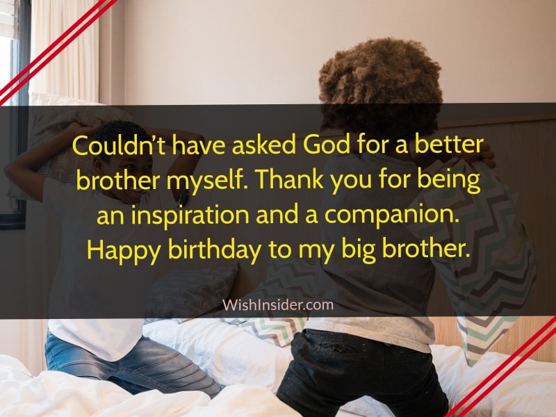 Best Birthday Messages for Big Brother