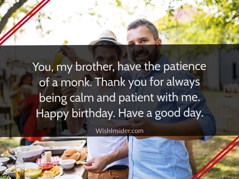 Lovely Birthday Wishes for Big Brother