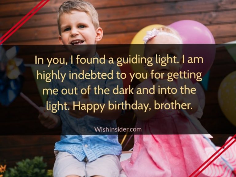 30 Birthday Wishes for Big Brother – Wish Insider